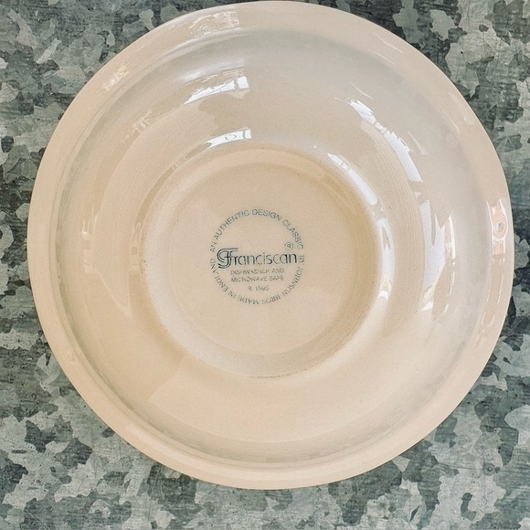 VTG Franciscan Desert Rose FOUR bowls 5.75” Made in England - Picture 3 of 6